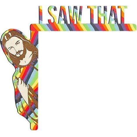 Door Hanger - Corner Decoration - Wooden - Self Adhesive - For Living Room Bedroom Office Church Door Wall Cabinet - 1 Piece (1/4)