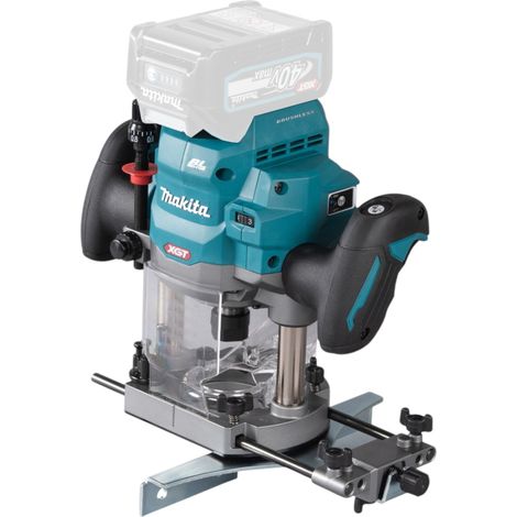 Makita – Défonceuse sans fil 40V max – Moteur Brushless – Vitesse 22000 tr/min – Diamètre de pince 12 mm – Pour bois dur et teck