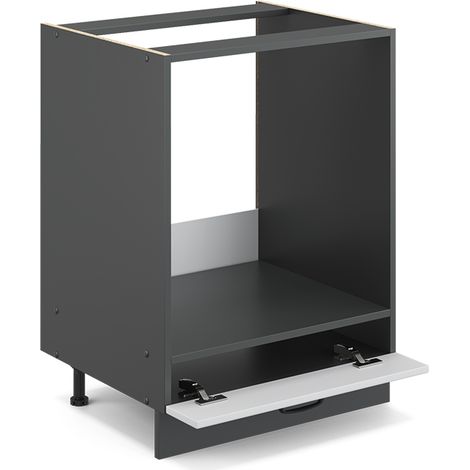 Mobile per forno da incasso Fame-Line, Bianco casa di campagna, 60 cm senza piano di lavoro, Vicco (1/5)