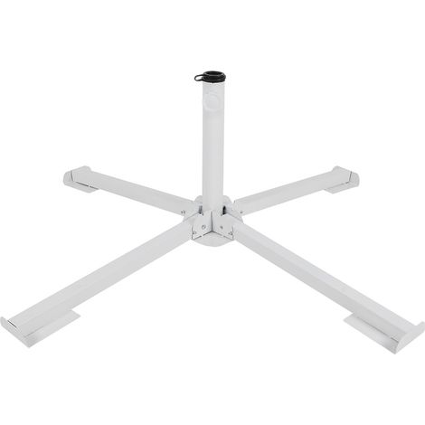 Support de parapluie de plage portable pour terrasse, base pliante de parasol de jardin extérieur