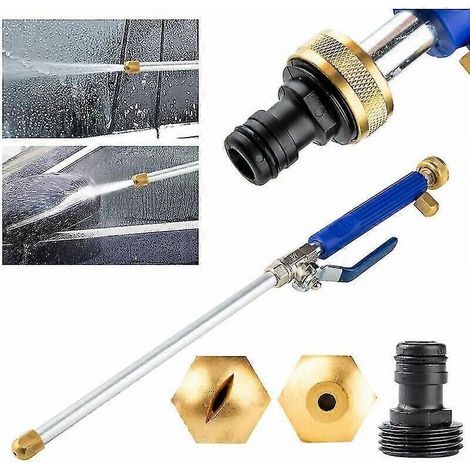 Pressure Washer, Jet Pressure Washer, Pressure Hose Nozzle, Pressure Water Nozzle, Garden Hose Spray Gun, Sprinkler Cleaning Tool Nozzle