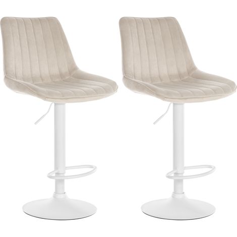 2er Set Barhocker Toni Samp Weiß (1/5)