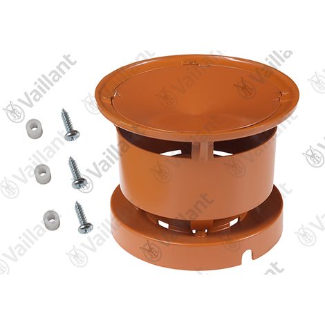 VAILLANT Hotte de gaz d'échappement, rot Zub. 303200-3, 303205, 303926 Vaillant-Nr. , 178485
