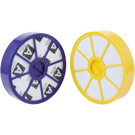 Kit de filtres HEPA pré- et post-filtre Dyson DC05/DC08/DC15/DC19/DC20/DC21, ensemble de remplacement complet comprenant le pré-filtre, le post-filtre et les filtres supérieur et inférieur. (1/5)