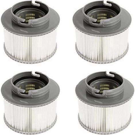 Cartouche Filtrante - Diamètre 110 mm Hauteur 86 mm - Pour Spa Piscine à Bulles - Lot de 4 (1/5)