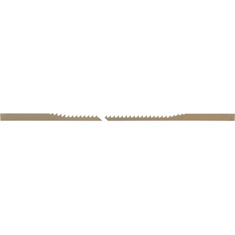 Pegas PS90543 12 St. Laubsägebläter 130 mm Gr. 1 Nicht-Eisenmetalle/Eisenmetalle