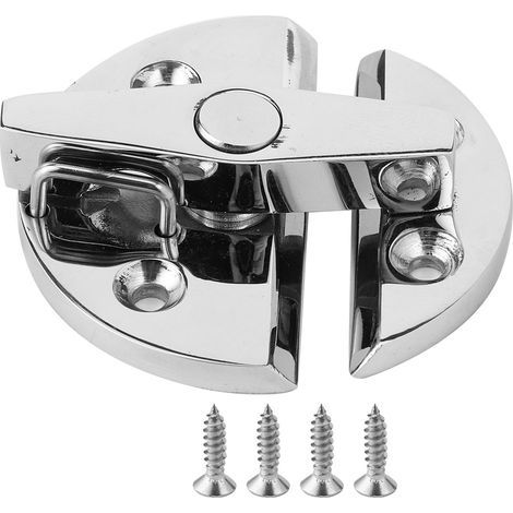 Cocoarm Verrouillage de Verrouillage de Bateau Marine Porte de en Acier Inoxydable 316 Halware de l'écouteur à éternel Rond torsadé avec Finition Polie pour les Portes du Bateau Hays Tackle Units. (1/5)