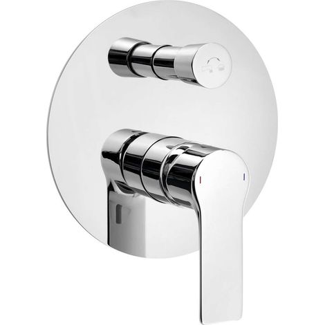 Sapho Pax - Unterputz-Duscharmatur, für 2 Verbraucher, Chrom XA62 (1/2)