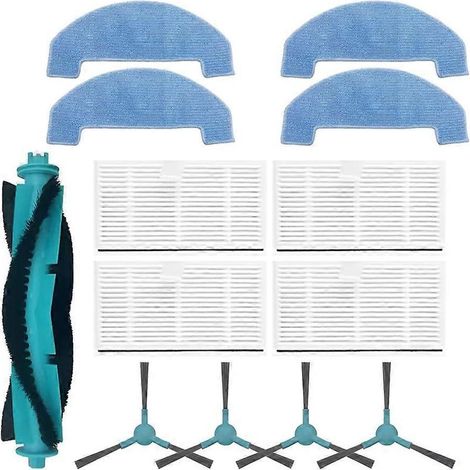 Brosse principale, brosse latérale, filtre HEPA et chiffon de nettoyage pour aspirateur Cecotec Conga 7690 Immortal Max - Pièces détachées (1/5)