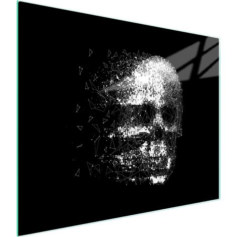 TABLA DE CORTAR DE VIDRIO 52x30 CALAVERA (1/5)