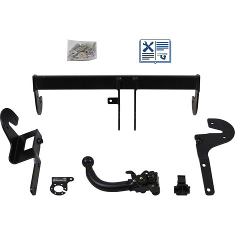 Attelage - Toyota YARIS - 06/18-12/99 - rotule démontable - AUTO-HAK - Faisceau spécifique 13 broches (1/2)