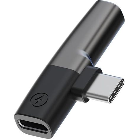 2 en 1 Adaptateur USB C vers Jack 3.5mm, Adaptateur USB c Jack Audio HiFi avec Prise Casque 3,5 mm + Port de Charge, Compatible i Phone 16 15 Pro Max, Galaxy, Hua wei, Musique et AP pel (1/5)