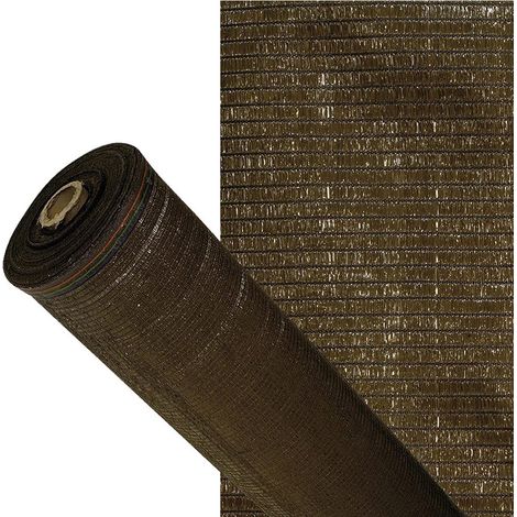 Rotolo di rete per occultamento marrone 90 g 1,5x50 m EDM (1/2)