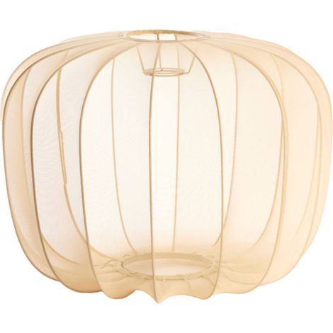 Light & Living - paralume - Plumeria - beige - tessile - Ø 50cm -