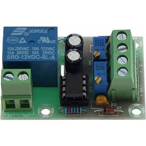 Carte de contrôle d'alimentation intelligente pour batterie 12 V XH-M601, carte de contrôle de charge automatique, circuit imprimé intelligent (1/5)