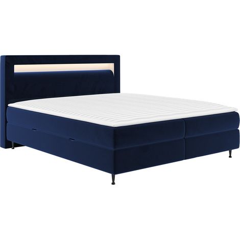 Cama continental ComfiDream Celara, Fresh 11, Continental, Doble, 140x200, Tapiz, Somieres, 147x212x116cm, LED (1/5)