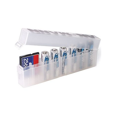Scatola porta batterie ansmann battery storage box protezione compatta