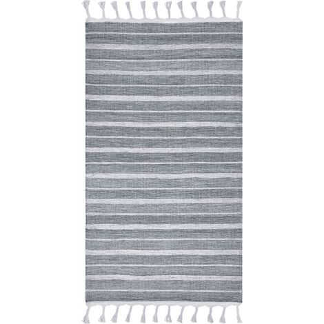 Rug BADEMLI Light Grey 80 x 150 cm (1/5)