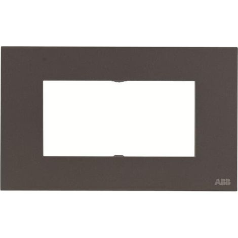 Zenit Plaque de Finition 4 modules Anthracite 2CLA237410N1802 ABB N2374.1AN