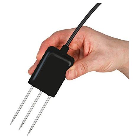 Capteur de température et d'humidité du sol RS485, sonde de sol étanche, moniteur d'humidité du sol de jardin, testeur de sol en acier inoxydable (prise audio, pour appareil GS1 uniquement) (1/5)