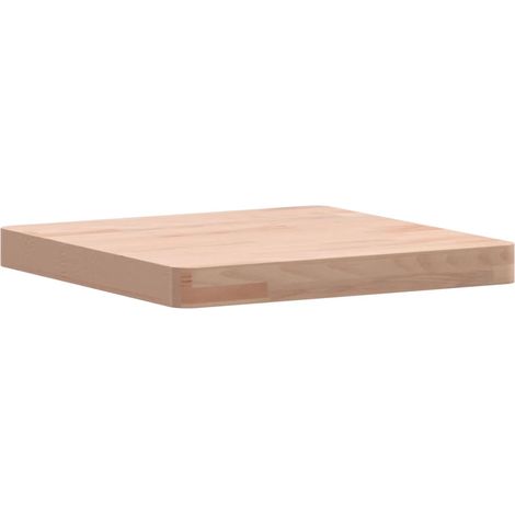 Dessus de table 40x40x4 carré bois massif de hêtre (1/5)