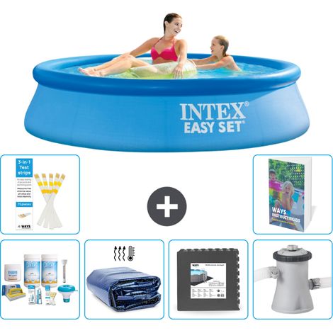 Intex Piscina Easy Set Rotonda - 244x61 cm - 7-pezzi  S59