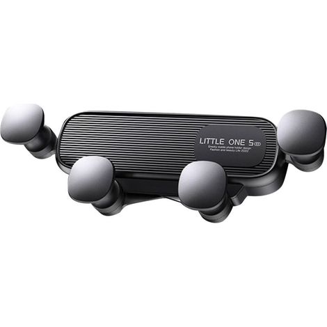 Jeffergarden Support de téléphone de voiture universel à fixation par gravité, clip pour grille d'aération, type crochet à vis (1/5)