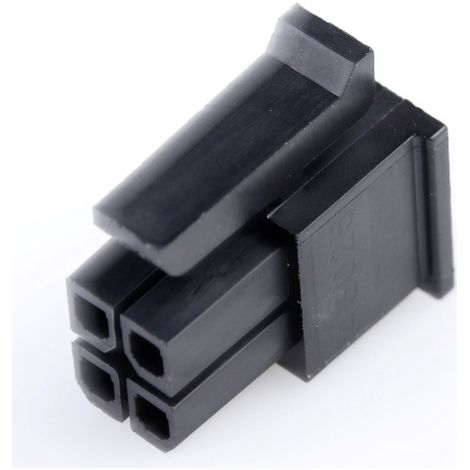 Molex Buchsengehäuse-Kabel Polzahl Gesamt 4 Rastermaß: 3 mm 430250408 1 St. Bag
