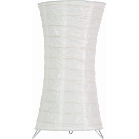 Candellux lampada da tavolo TAI bianca E27 H40 20cm (1/2)