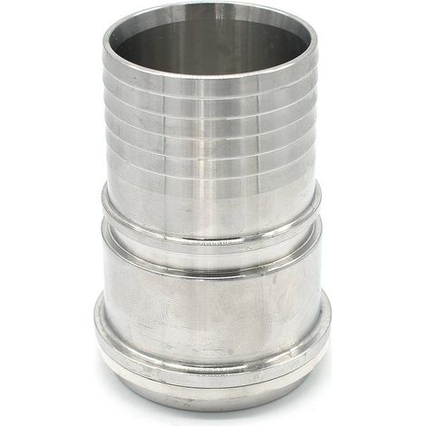 Raccord alimentaire femelle avec joint MACON avec douille en inox 316 DN40