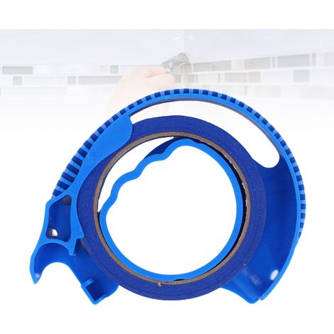 Outil de jointoiement portable MFB-blue-T, outil Ă jointoyer de 25 mm de large + outil de dĂ©coration autocollant assorti. Convient pour la peinture, la dĂ©coration, les fenĂȘtres et les cadres de portes (1/5)