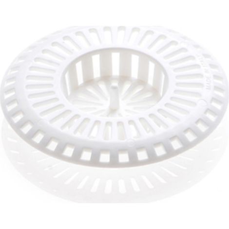 25PZ GRIGLIETTA PVC PER PILETTA LAVELLO IN PLASTICA BIANCA UNIVERSALE