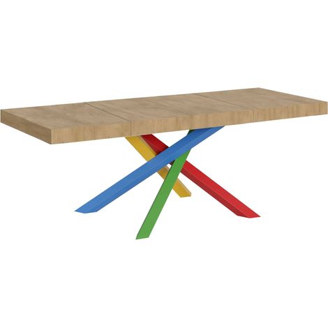 Tavolo Allungabile 180/284x90x77 cm Volantis Premium Quercia Natura (1/4)