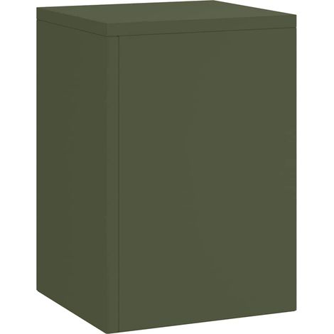 Maison Exclusive - Supporto per piante 3 pcs Oliver verde Acciaio