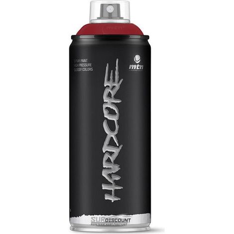 Bombe de peinture - MONTANA COLORS - Hardcore 2 - Rouge Soviet Pop - Haute pression - 0.34 kg