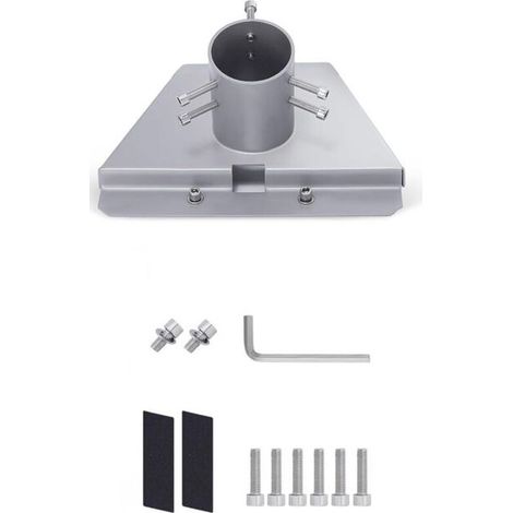 – Starlink Gen 3 Schlauchadapter – Edelstahlhalterung für Masten bis 56 mm – 20° Neigung und 360° Drehung (1/5)