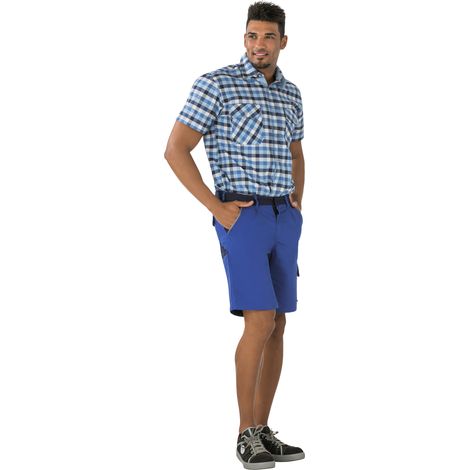 Planam Highline Shorts blau/marine/zink S (1/5)