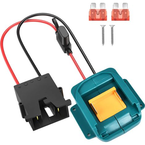 Makita-Adapter für 14,4-V- und 18-V-Lithiumbatterie, MUMU-Kabelstecker für Kinderspielzeugautos (1/4)