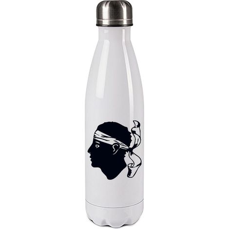 Bouteille isotherme en inox - Corse by Cbkreation (1/2)