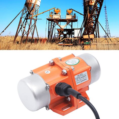 90W Vibrationsmotor 1 Phase Rüttelmotor Asynchronous Vibrator Motor 3000RPM 220V