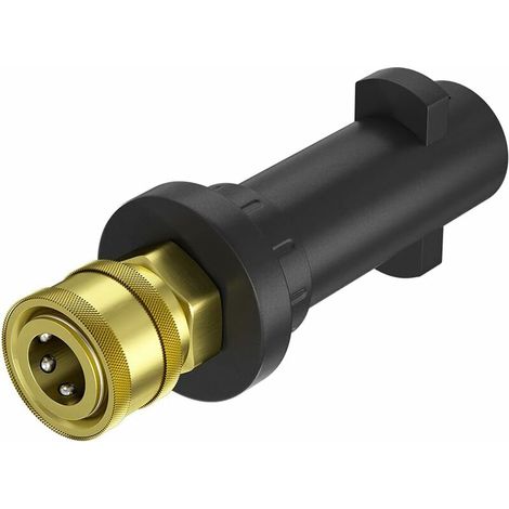 Adaptateur de nettoyeur haute pression 1/4" - Raccord rapide uniquement compatible avec Kärcher K2, K3, K4, K5, K6, K7 Serie pour plusieurs,9131mm (1/5)