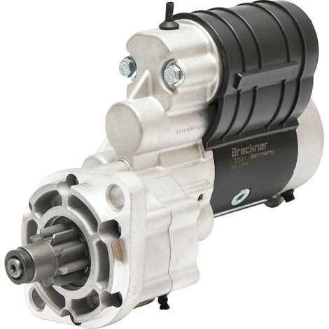 Motorino di avviamento 12V / 2,8 kW con pignone Bendix Z=9 per Fiat 411, 415 e Case 2120, 2130. Breckner Germany (1/5)