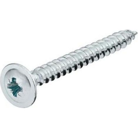 tornillo autorroscante din 7505 a. cabeza ancha tipo arandela. rosca gruesa. zincado ( color:000000 100)