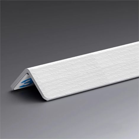 Protection d'angle murale en PVC, imitation bois, autocollante pour me (1/5)