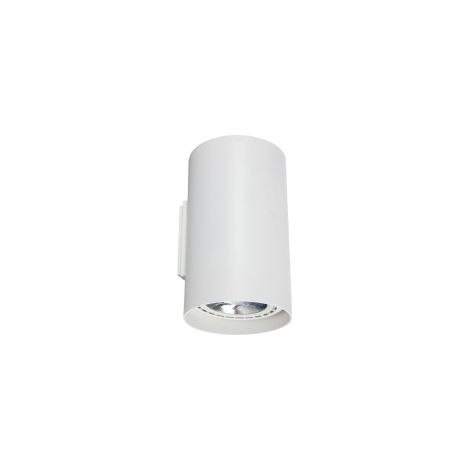 Applique murale Nowodvorski Tube blanche alu 2xES111