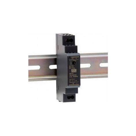Alimentazione Din rail 12vdc 15w 1,25amp Media Well Hdr-15-12