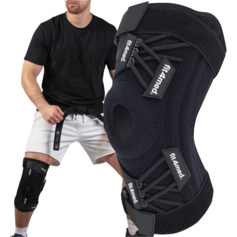 Rodillera estabilizadora de rótula, para aliviar la presión en la articulación de la rodilla, talla XL (1/5)