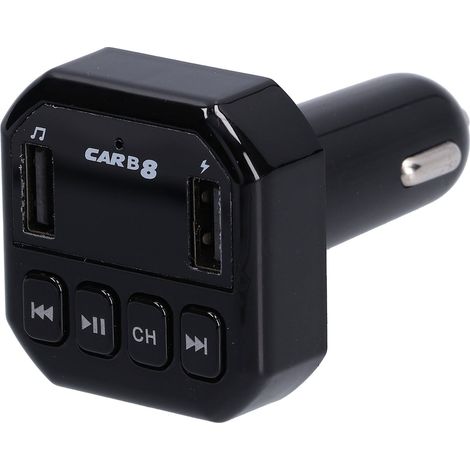 Bluetooth-FM-Transmitter für Auto, Freisprechfunktion und drahtloser Audioempfang