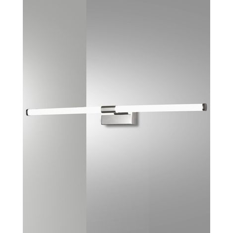 Ago Applique Cromo 1 Luce Led Integrato Collezione AGO Design Moderno per Interni