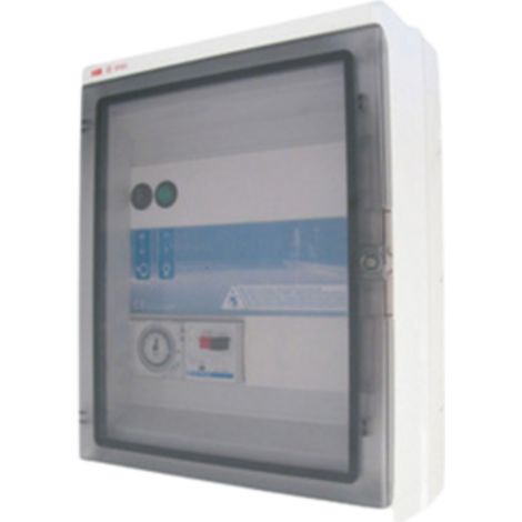 Ccei – Coffret électrique pour piscine Panorama – Filtration et projecteurs LED 600W – Interrupteur différentiel 30mA – Compatible monophasé et triphasé